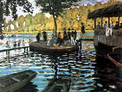 La Grenouillere Claude Monet